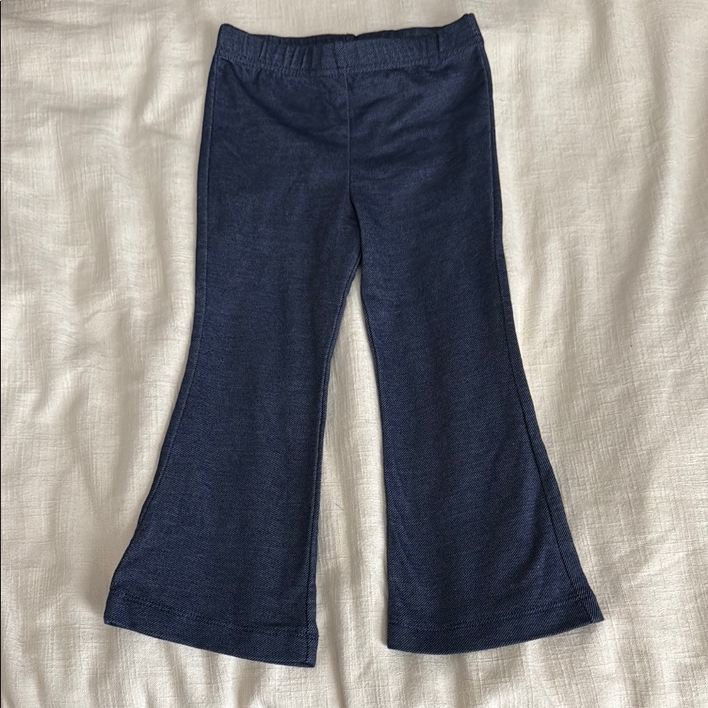 Navy Blue Kids Flared Bottoms